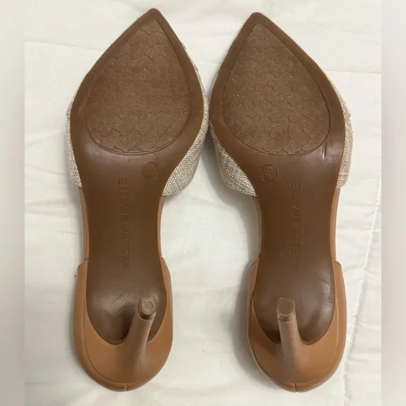Kelly & Katie Nude Tan Pumps Heels NWOB- Size 6.5 - Picture 5 of 7
